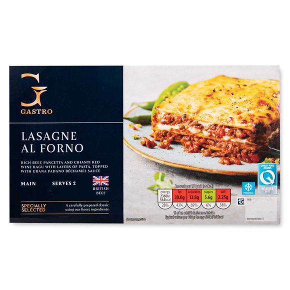 Specially Selected Gastro Lasagne Al Forno 700g