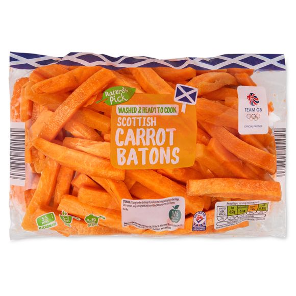 Nature's Pick Carrot Batons 400g