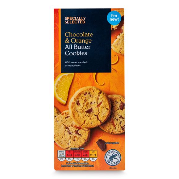 Specially Selected Chocolate & Orange All Butter Cookies 200g