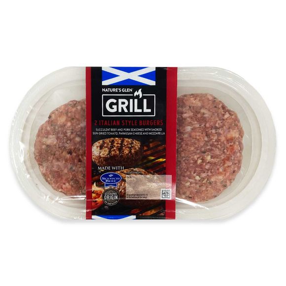 Nature's Glen Italian Style Burgers 340g/2 Pack