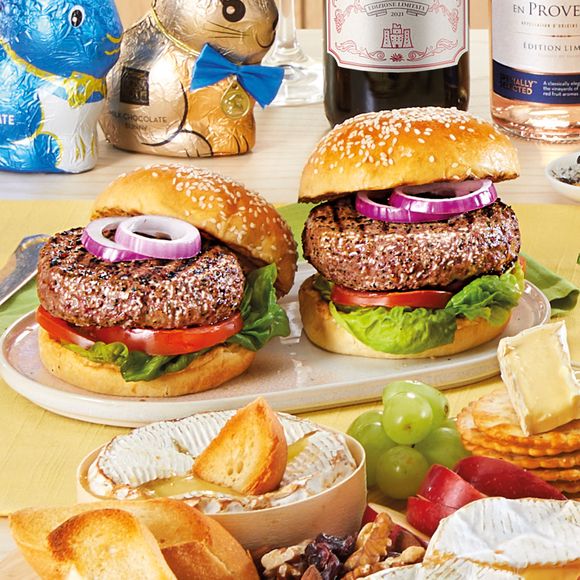 Specially Selected Gourmet Minted Lamb Burgers 454g/4 Pack