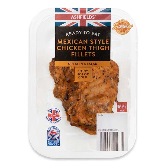 Ashfields Mexican Style Chicken Thigh Fillets 150g