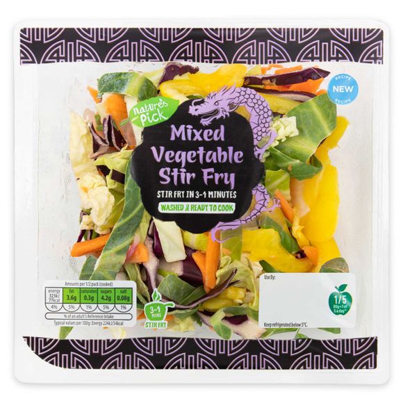 Nature's Pick Mixed Vegetable Stir Fry 320g