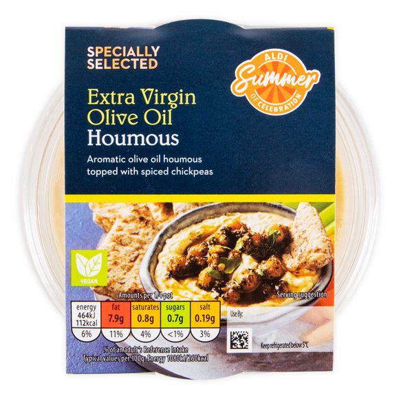 Specially Selected Extra Virgin Olive Oil Houmous 170g