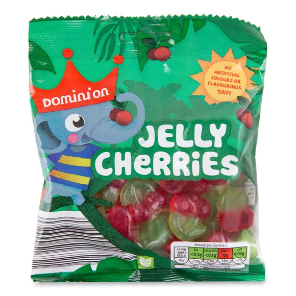 Dominion Jelly Cherries Fruit Gums 150g