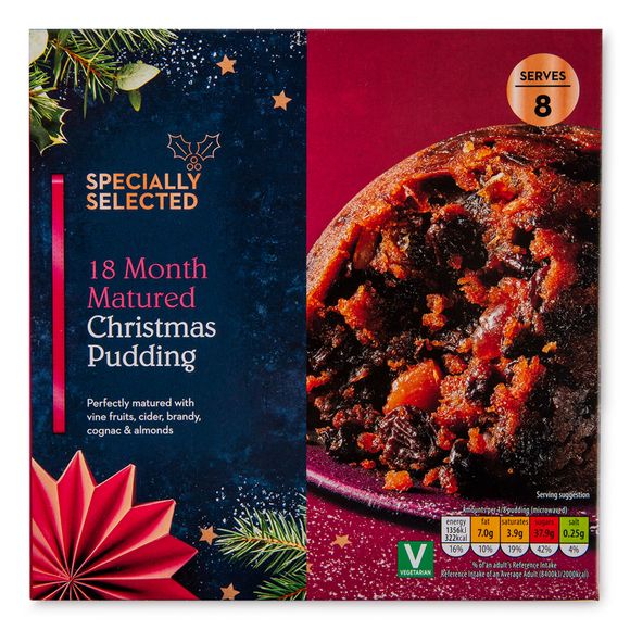 Specially Selected 18 Month Matured Christmas Pudding 800g