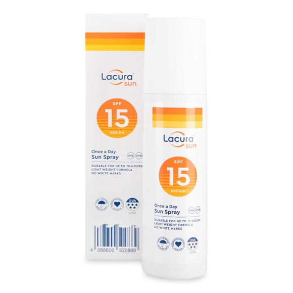 Lacura Sun SPF 15 Once A Day Sun Spray 200ml