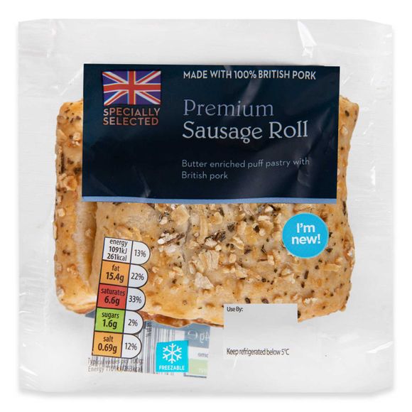 Specially Selected Premium Sausage Roll 94g