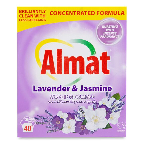 Almat Lavender & Jasmine Biological Washing Powder 2kg/40 Washes