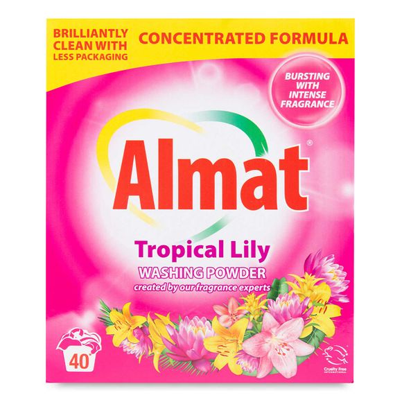 Almat Tropical Lily Biological Washing Powder 2kg/40 Washes