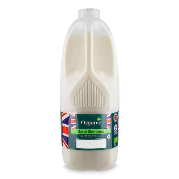 Cowbelle Organic Semi-skimmed Milk 4 Pints