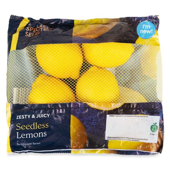 Specially Selected Seedless Lemons 4 Pack