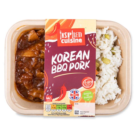 Inspired Cuisine Korean BBQ Pork Bowl 380g