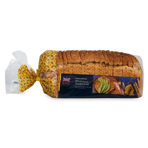 Specially Selected Medium Sliced Wholemeal Seeded Loaf 800g