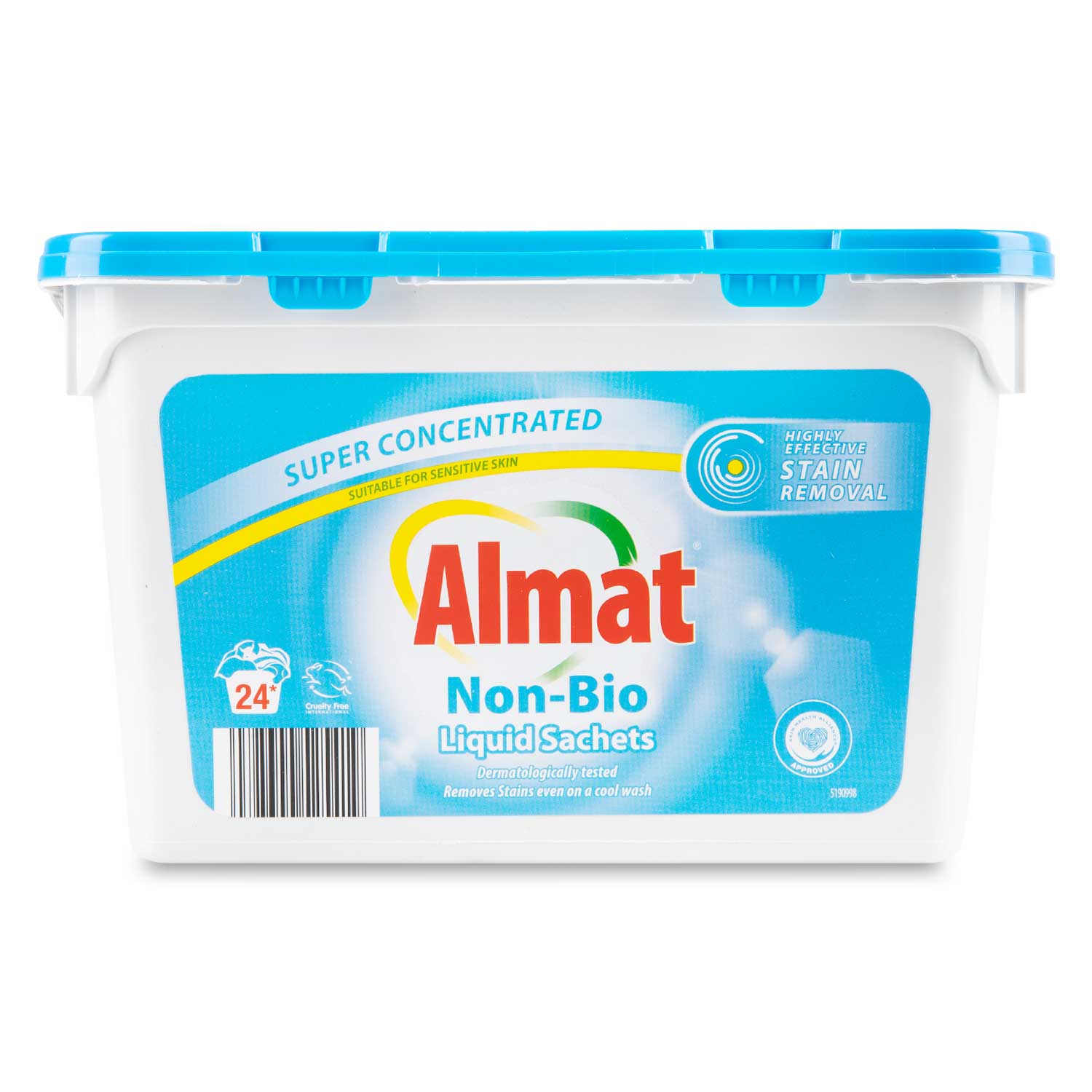 Almat Non-bio Liquid Sachets 456ml/24 Washes