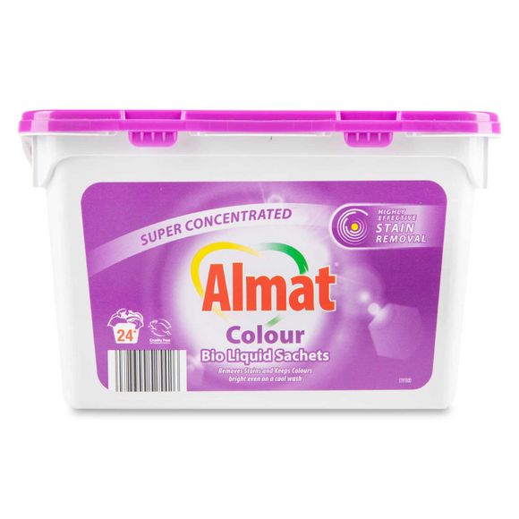 Almat Colour Bio Liquid Sachets 456ml/24 Washes