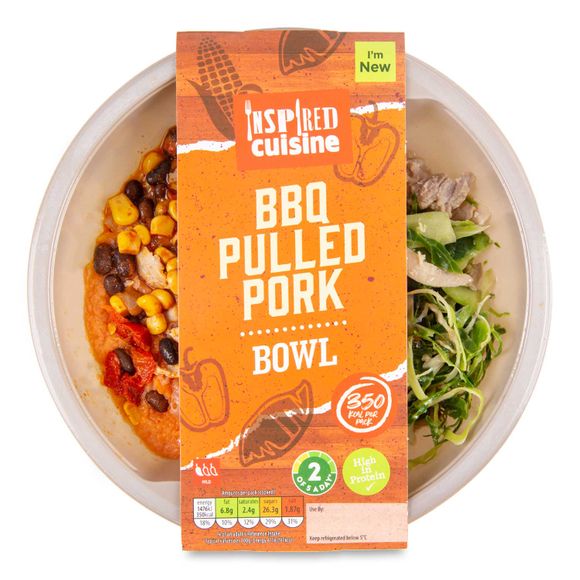 Inspired Cuisine BBQ Pulled Pork Bowl 380g