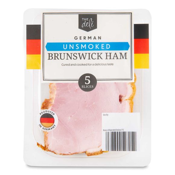 The Deli German Unsmoked Brunswick Ham 100g