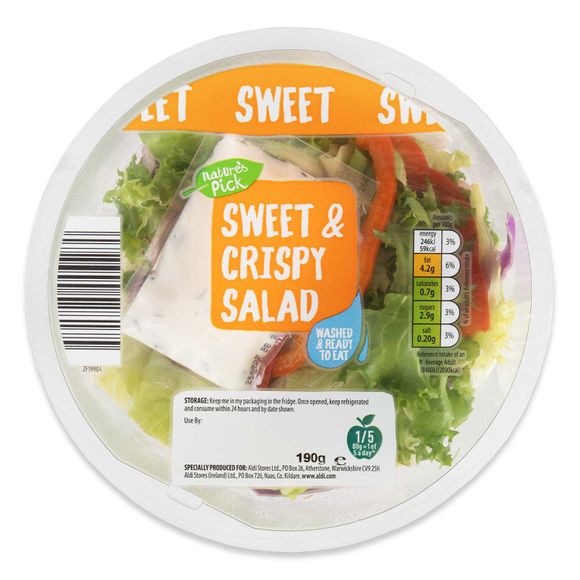 Nature's Pick Sweet & Crispy Salad 190g