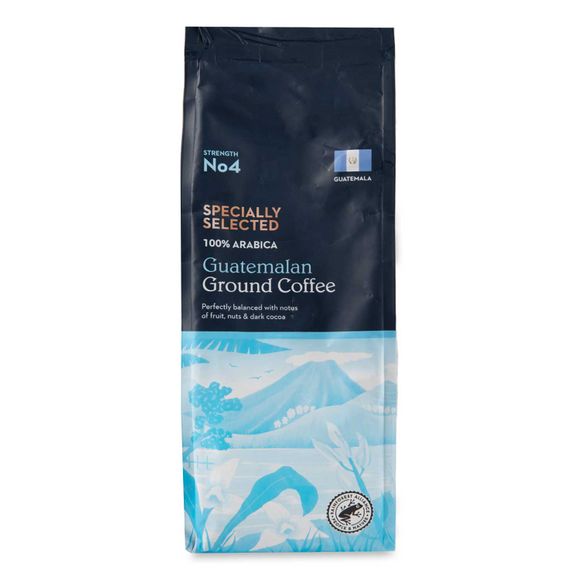 Specially Selected 100% Arabica Guatemalan Ground Coffee Strength No 4 227g