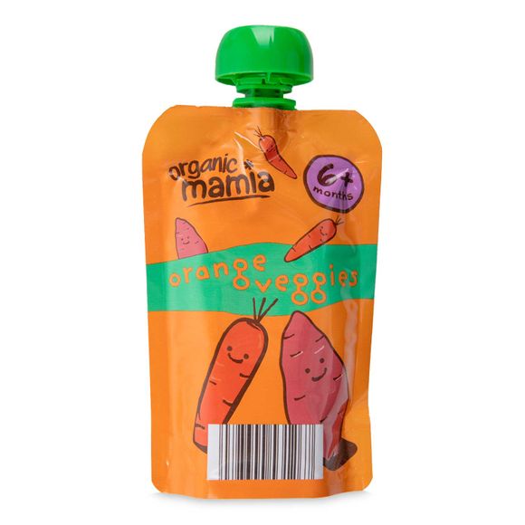 Mamia Organic Orange Veggie 100g