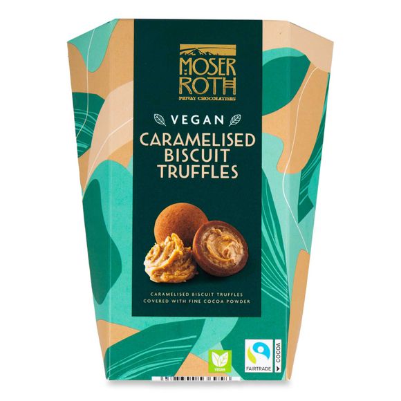 Moser Roth Vegan Spiced Caramelised Biscuit Truffles 144g