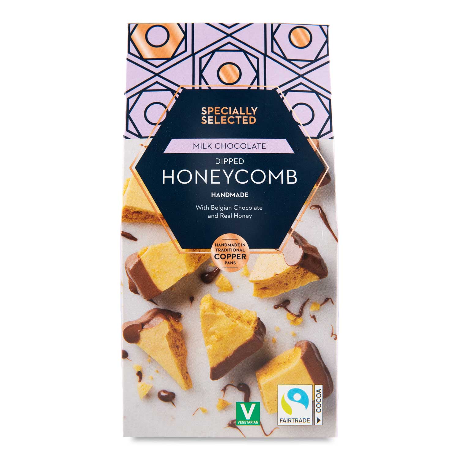 Specially Selected Milk Chocolate Dipped Honeycomb 100g