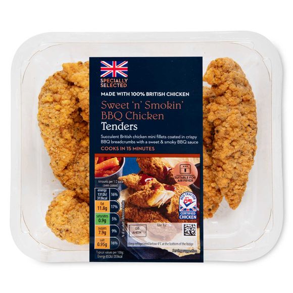 Specially Selected Sweet 'N' Smokin' BBQ Chicken Tenders 350g