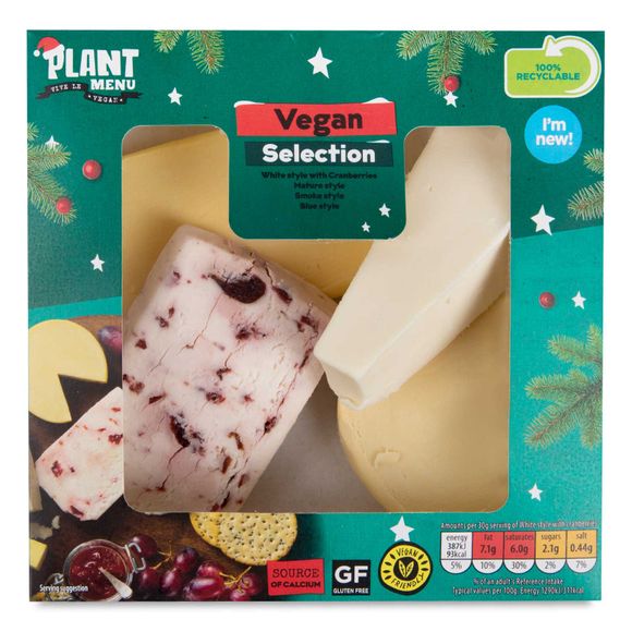 Plant Menu Vegan Cheese Selection Pack 280g