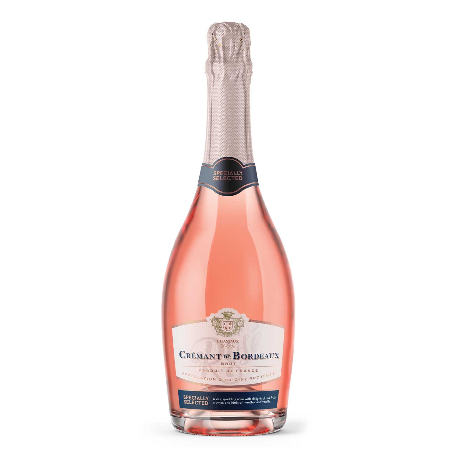 Specially Selected Cremant De Bordeaux Brut Rosé 75cl