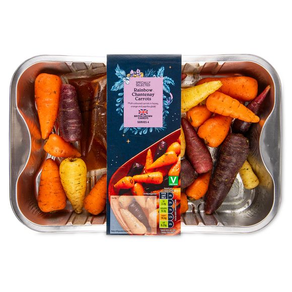 Specially Selected Rainbow Chantenay Carrots 600g