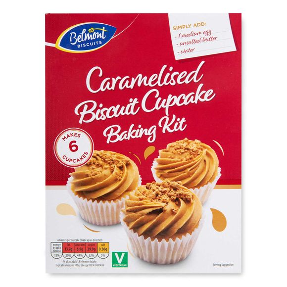 Belmont Caramelised Biscuit Cupcake Baking Kit 257g