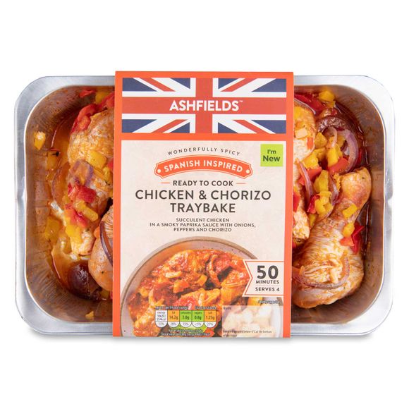 Ashfields Chicken & Chorizo Traybake 1kg