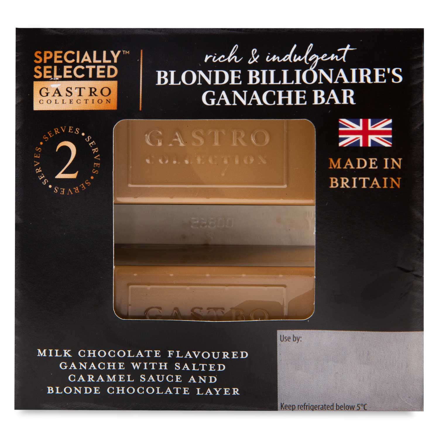 Specially Selected Gastro Blonde Billionaire's Ganache Bar 190g