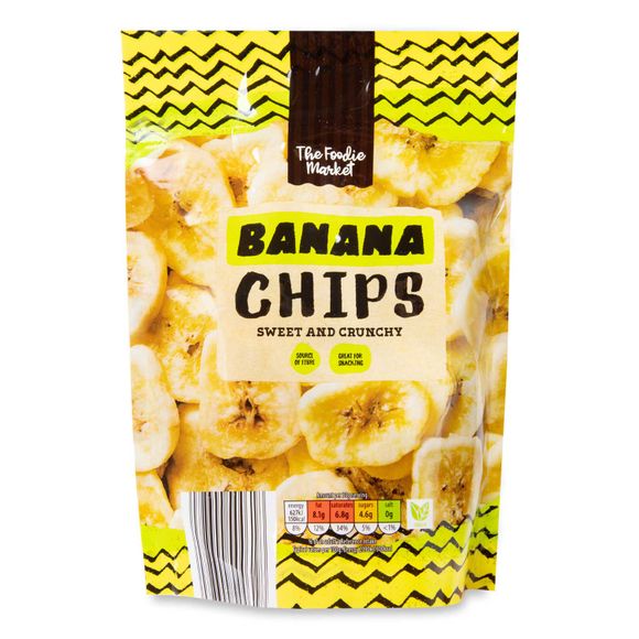 The Foodie Market Banana Chips 230g