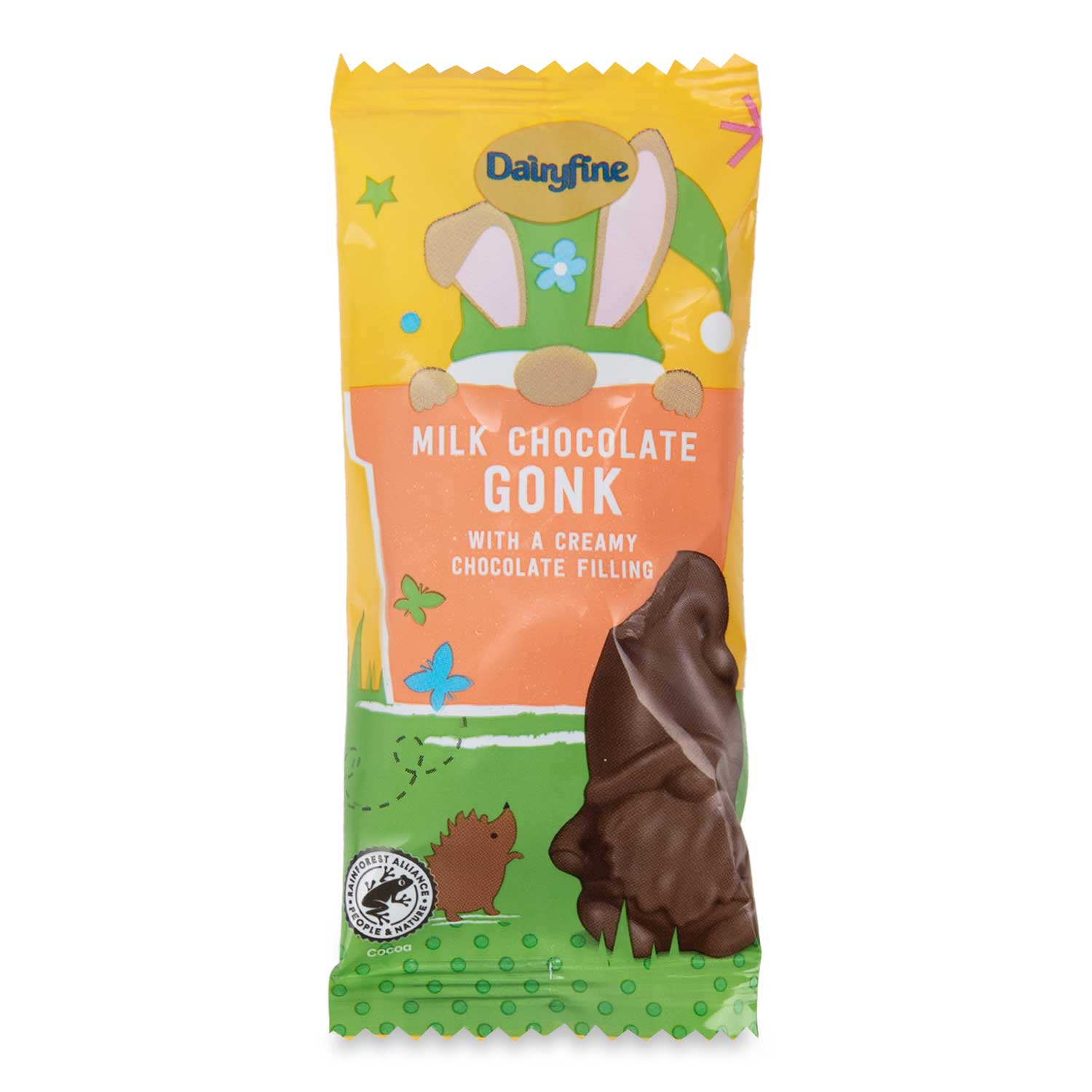 Dairyfine Milk Chocolate Gonk With A Creamy Chocolate Filling 30g