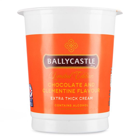 Ballycastle Chocolate & Clementine Flavour Extra Thick Cream 250ml