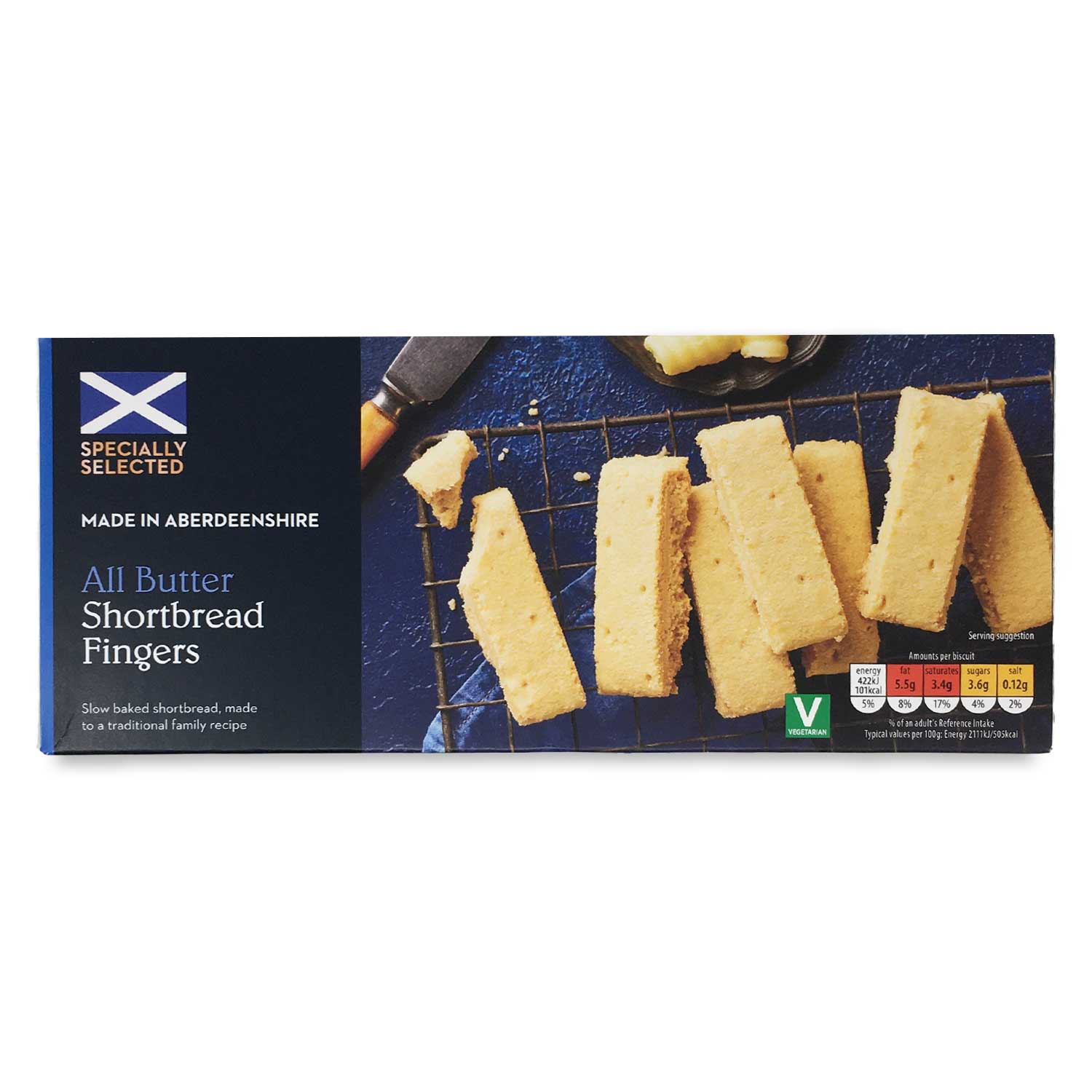 Specially Selected All Butter Shortbread Fingers 160g