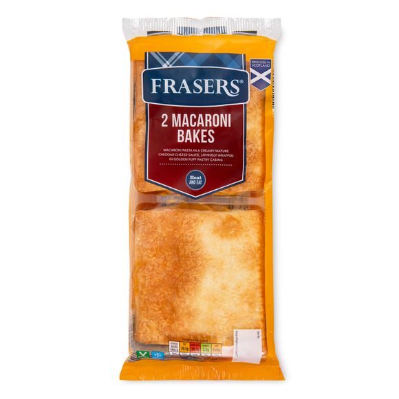 Frasers Macaroni Bakes 2x136g/2 Pack