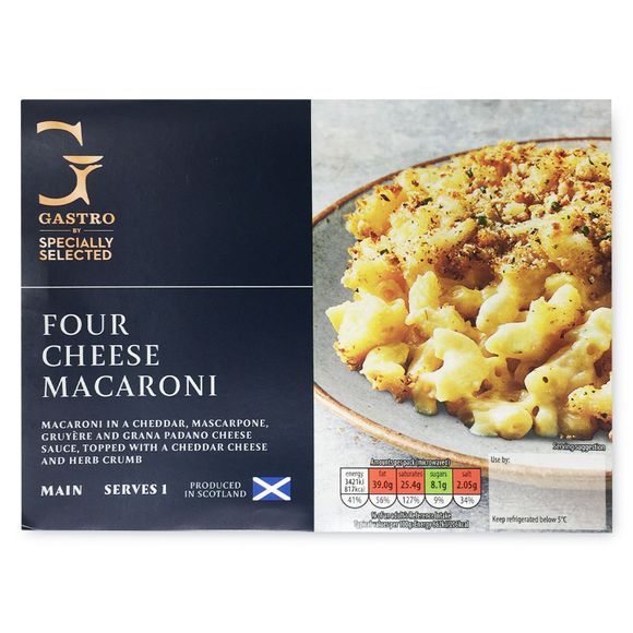 Specially Selected Gastro Rich & Indulgent Four Cheese Macaroni 400g