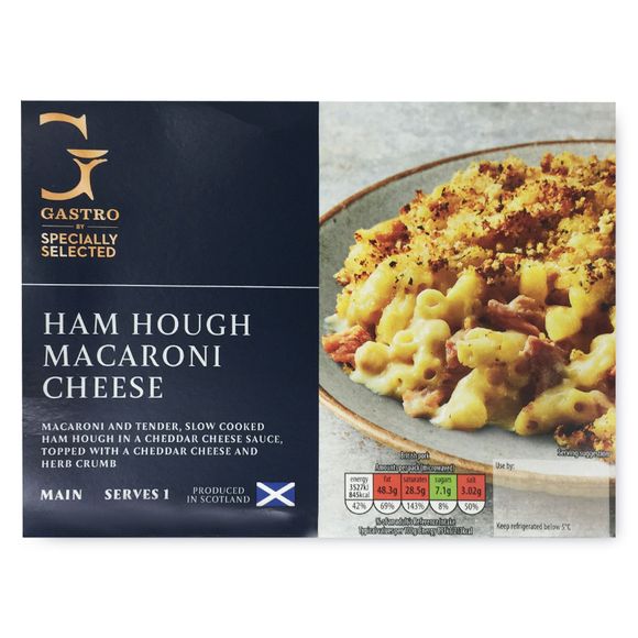 Specially Selected Gastro Rich & Creamy Ham Hough Macaroni Cheese 400g