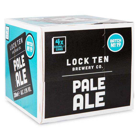 Lock Ten Brewing Co. Pale Ale 4x330ml