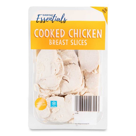 Everyday Essentials Cooked Chicken Breast Slices 240g