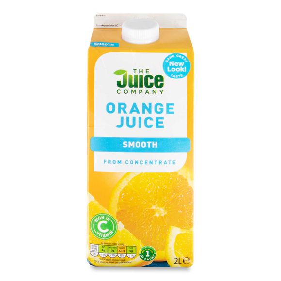 The Juice Company Orange Juice Smooth 2l