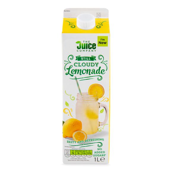 The Juice Company Cloudy Lemonade 1l