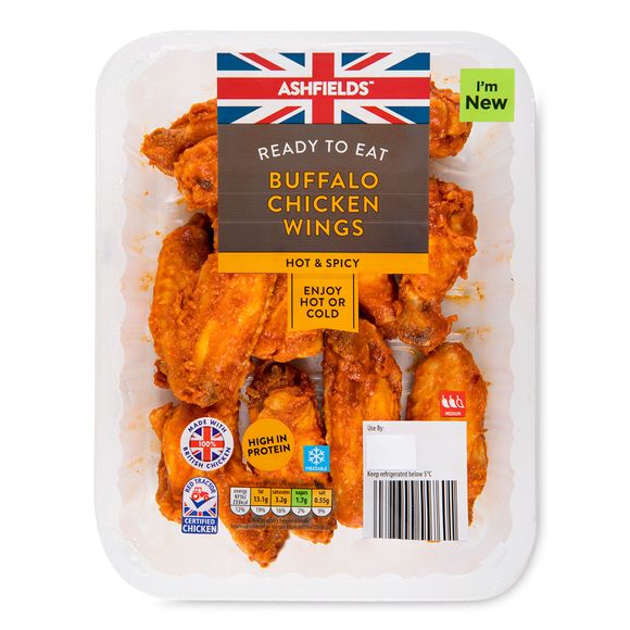 Ashfields Buffalo Chicken Wings 400g