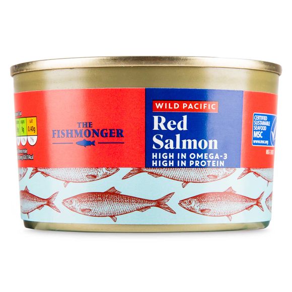 The Fishmonger Wild Pacific Red Salmon 213g