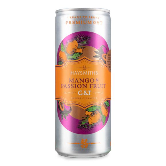 Haysmith's Mango & Passionfruit Gin & Tonic 250ml