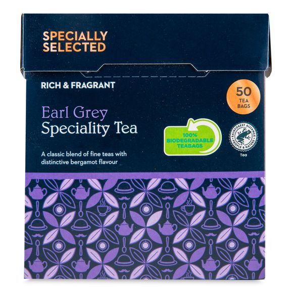 Specially Selected Earl Grey Speciality Tea 125g/50 Pack