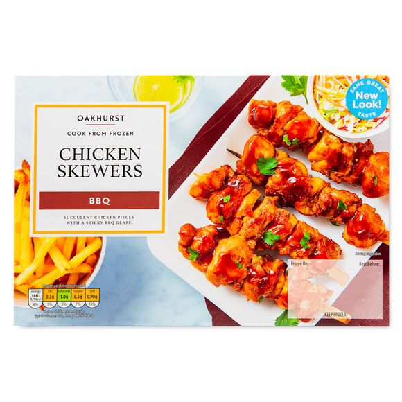 Oakhurst BBQ Chicken Skewers 400g